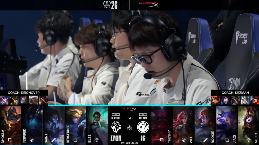 ylzzcom永利总站线路检测 IG vs LYON 手感火热 IG能否继续强势